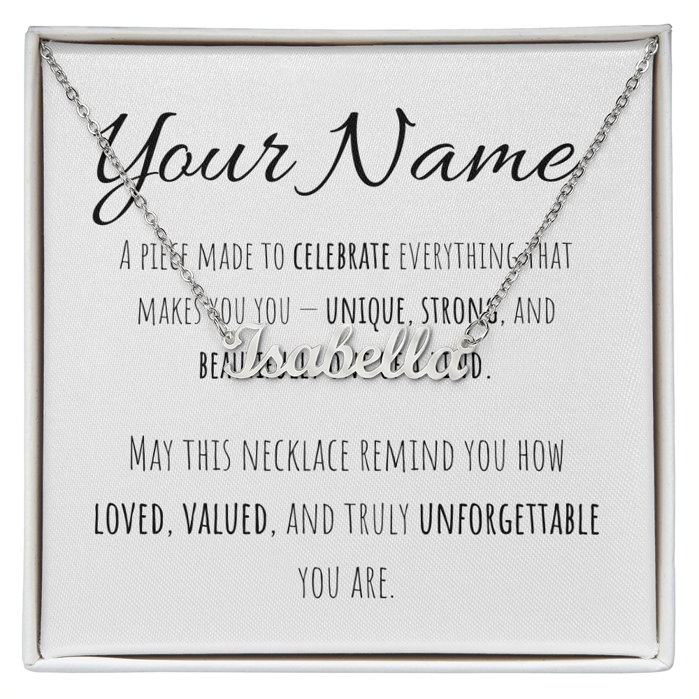 Custom Name Necklace