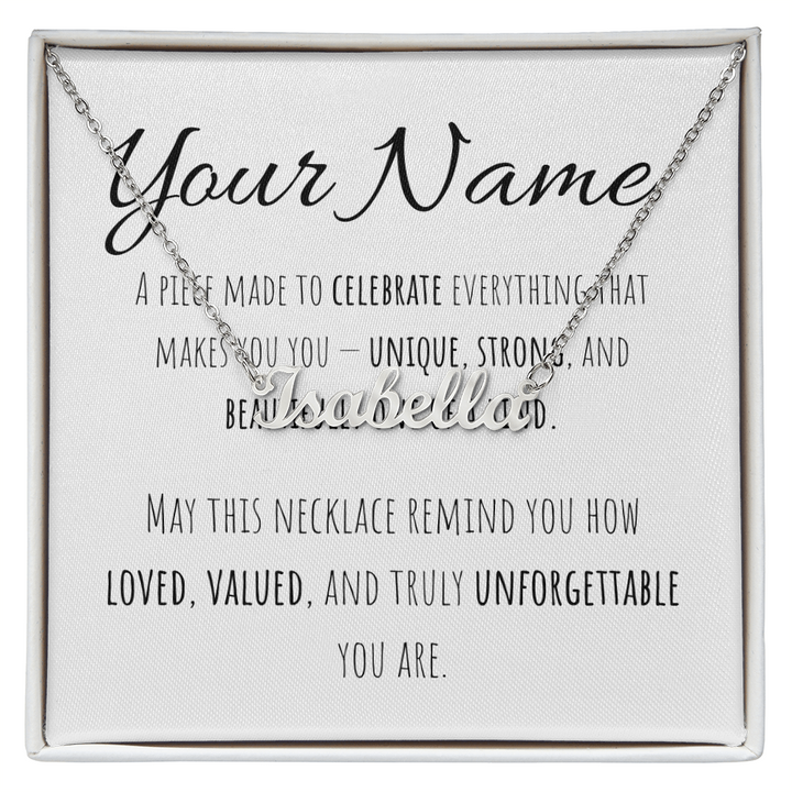 Custom Name Necklace