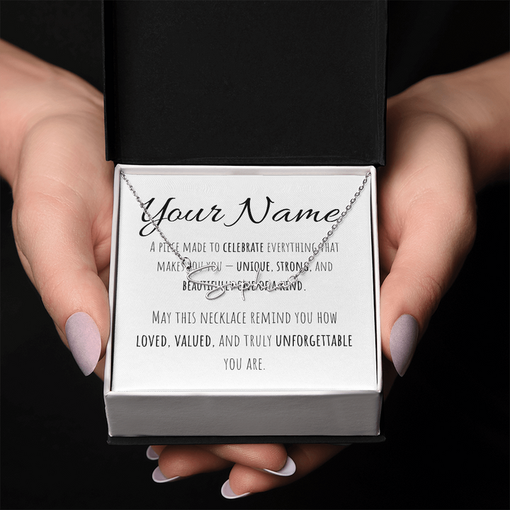 Signature Name Necklace
